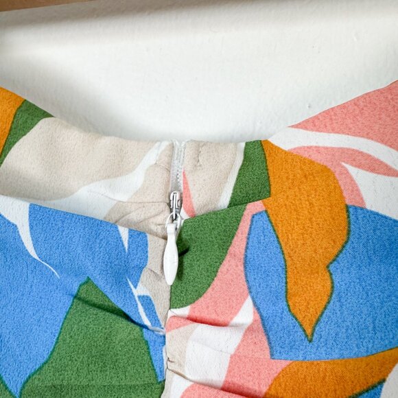 Hello Molly | NWT Kaleidoscopic Fantasy Mini Skirt‎ in Tropical Print - Picture 6 of 7